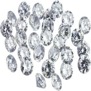 1.00 Ct 리얼 모이사나이트 원형 화이트 D 컬러 우수 컷 로스 다이아몬드 VVS 품질 1 패킷 0.70mm 크기
