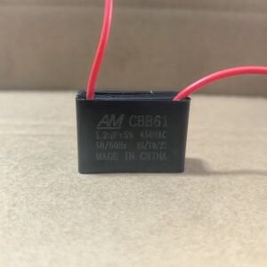 CBB61 커패시터 450V 팬 시동 1.2UF/1.5UF/2UF/2.5UF/3UF/4UF/5UF/6UF/7UF/8UF/10UF