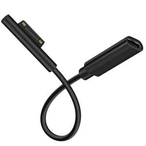 Microsoft Surface Pro 시리즈 Book Laptop Go(여성 USBC)에 호환되는 USB-C PD 15V 충전 케이블에 Connect