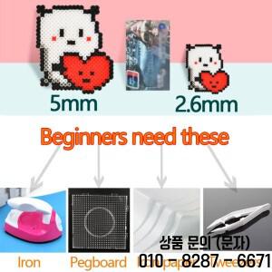개/갑 5mm 하마 비즈 퍼즐 교육 완구 Juguetes 3D 지그 소 14세 이상를위한 48 색 Perler Beads