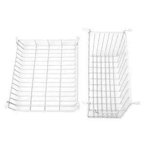 에이픽스 책상 소품 세트 트레이 GT001 400L 화이트 전용 화이트 GT001_세트D(WHITE) MNS