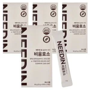 니드인 비움효소 20p 60g 4개 선물세트 친정 명절 모임 가족 시댁