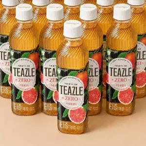 [셀러허브]웅진 티즐 제로 자몽블랙티 페트 500ml 20개 (S50836893)