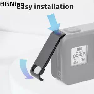 Gopro Hero 8 블랙 카메라 배터리 보호 케이스용 BGNing ABS 충전식 사이드 커버