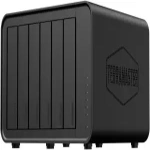 테라마스터 F6-424 NAS 스토리지 6Bay - N95 쿼드코어 CPU 8GB DDR5 RAM 듀얼 2.5GbE 포트 고성능 네트워크