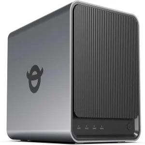 Yxk Zero1 4베이 데스크톱 NAS 인텔 N100 쿼드코어 CPU 사용자 친화적인 가정용 스토리지 120TB 리스 지원