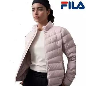 [휠라]데일리패딩 베이직패딩 여성 스트레치 튜브 레귤러핏 경량 다운 핑