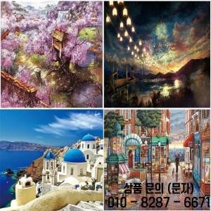 성인용 유명 풍경 그림 예술 퍼즐 감압 장난감 가족 게임 홈 데코 선물 직소 1000 조각