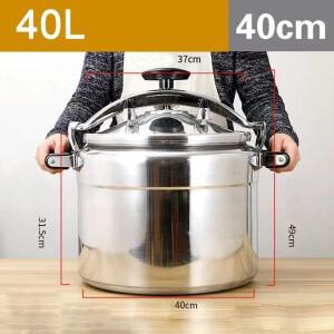 상업용 대용량 압력솥, 스튜 냄비, 주방 조리기구, 안전 인덕션 쿠커, 40L 오토클레이브 밥솥