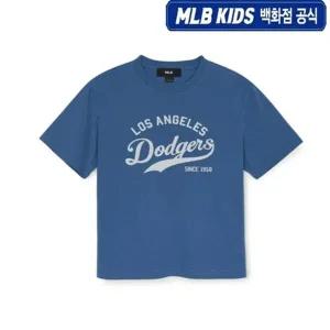 [MLB키즈](타임스퀘어점패션관)25SS 빈티지 스트릿 팝 티셔츠 7ATSVT253-07BDL(블루)