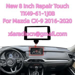 Mazda CX-9 2016-2019 차량용 CD 오디오 라디오 네비게이션 용 새 8 인치 교체 터치 스크린 유리 디지타이