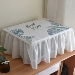 레이스 전자레인지 커버 덮개 홈데코 식탁보 더스트커버