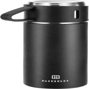 스테인리스 스틸 써모 500ml/16.9온스 진공 단열 병과 커피 핫 드링크 및 콜드 물 플라스크용 컵 블랙 싱글