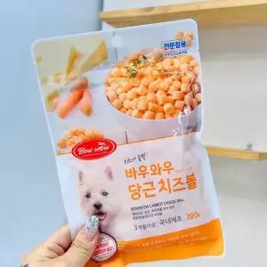 TBZ 바우와우 당근치즈볼 200g WFNNQ2E