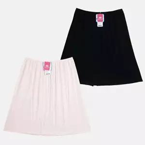 편안한 착용감 부드럽고 쾌적한 인견 옆트임 속치마-WD6CA8A