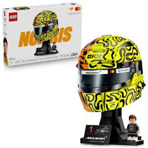 EDITIONS MASTERCARD F1 TEAM LANDO NORRIS 헬멧 조립 세트 18세 이상 침실 팬을 위한 사무실 또는 선반 장식 남성 여자용 선물 43023
