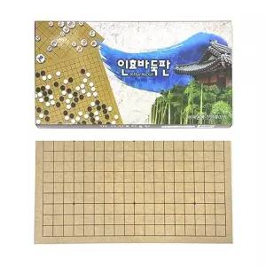 인효 접이식 양면 바둑판 장기판 12mm 장기 바둑 체스