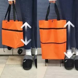 이 바퀴달린 장바구니 접이식 시장바구니 캐리어