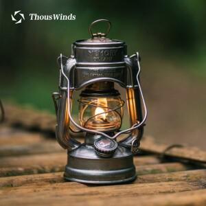 Thous Winds Memory Oil Lamp 메모리 오일 램프, 야외 휴대용 미니 캠핑 랜턴, Emotion 레트로 조명, 하이
