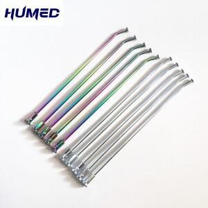 36 개/몫 오토바이 스포크 4.0/3.2/3.5mm x 152/170/175/180/188/190/195/200/203mm CQR250 용 전기 바퀴