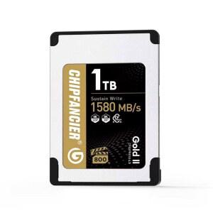 칩팬시 골드 II 968GB CFExpress 4.0형 A 카드 VPG800 확인 지속 읽기 1780MB /s & 사진작가 및 비디오그래퍼용 쓰기 860MB /s - 소니 알파 FX RAW 8K / 12K 비디오