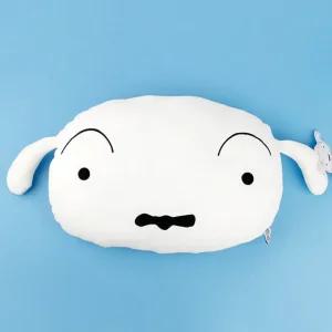 짱구봉제 모찌모찌얼굴쿠션 흰둥이 50x30cm 강아지 짱구 봉제 모찌 얼굴 쿠션