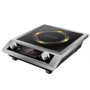 업소용 인덕션 3500W 금색 주방 1구 조리대 일반 워머 식당용 단일 플랫 레인지