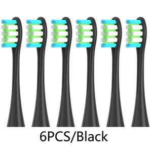 Oclean X PRO/Z1/F1/One/Air 2/SE 4PCS 소프트 듀폰 전동 칫솔 진공 밀봉 패키지용 교체용 브러시 헤드