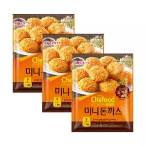 쉐푸드 미니돈까스 870gx3개