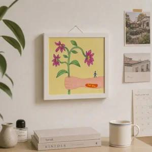 For you 선민주 작가의 아트 포스터 22x22cm
