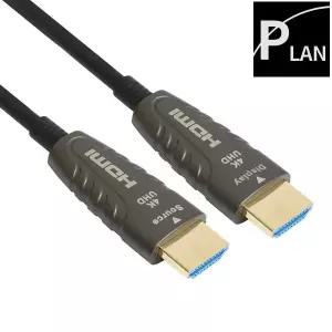 파워네트정보통신 HDMI 2.0 광케이블 다크그레이메탈 PL-HAOC2005 5m 4048417