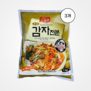 [청은] 혼합감자전분 20% 1kg, 3개