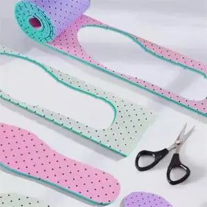 셀프 커팅 깔창 편안한 매쉬 워킹화 diy 신발 깔창 1.5M 통기 패드 밑창