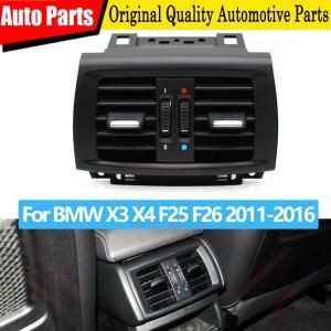 BMW X3 X4 F25 F26 2011-2018 자동차 후면 에어컨 신선한 공기 환기구 그릴 커버 아웃렛 어셈블리 64229200