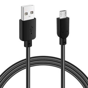 소니 알파 카메라용 교체 USB 케이블 A6000 A6100 A6300 A6400 A6500 A5100 A7 II A7R A7S ZV-1 ZV-E10 RX100 RX10 HX90V U2013 데이터 전송 및 충전 코드 - 6.6피트