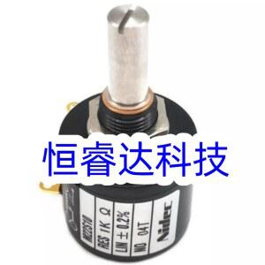 멀티 서클 전위차계 10 회전 스위치, M22S10 200R, 1K, 2K, 5K, 10K, 20K, 50K, 100K 샤프트 직경 6mm