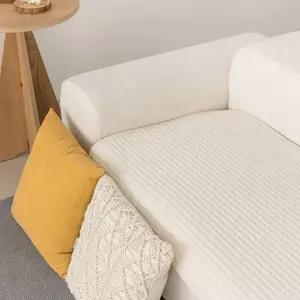 [스타일러그]체크 면 100% 먼지없는 사계절 순면 쇼파패드 2size 2color