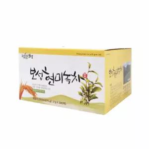[대한다업_보성 현미녹차/50티백X3박스] 보성 녹차와 부드러운 현미의 만남_현미녹차