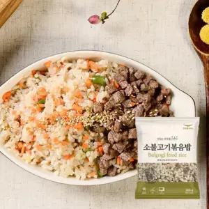 [한우물] 가마솥 직화방식_소불고기 볶음밥 300gx5봉