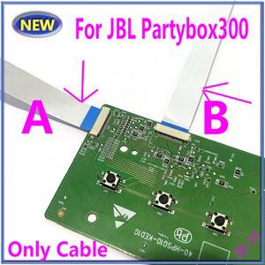 JBL Partybox 300 Partybox300 Swith 보드 소켓 전원 공급 장치 보드 플렉스 케이블 용 1pcs FFC FPC 버튼 보드 플렉스 케이블