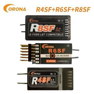 코로나 2.4G R4SF S-FHSS/FHSS 리시버 호환 FUTABA S-FHSS T6J T8J T14SG 16SZ 비행기 헬리콥터 자동차