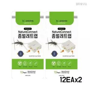 좀벌레트랩 네이처커넥트 먹이유인 좀벌레트랩 12개입 2