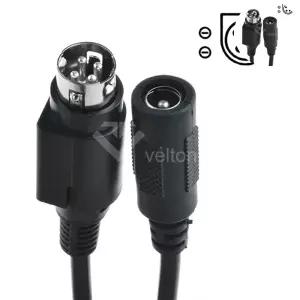 SDC109 DC변환케이블 4Pin Mini DIN 우좌극성젠더 2핀변환케이블
