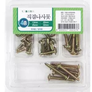 [RIZPICK]나사못 피스 직결 직결피스 나사 스크류 와샤머리 철물 방부목 데크