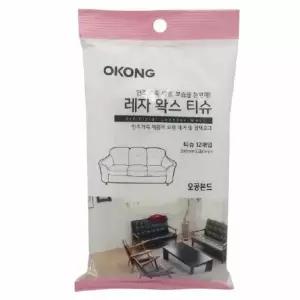 가죽광택내기 JBU881D0 가죽크리너 오공 왁스 티슈 12매입