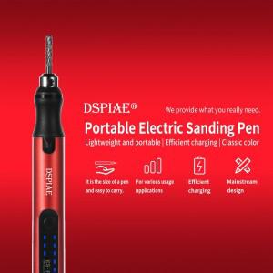 DSPIAE ES-P 휴대용 전기 연마 펜/연삭 헤드 군사 모델 조립 도구 DIY 건담 취미 키트