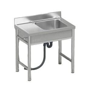 업소용개수대 스텐 싱크대 조리대 바베큐장 가로60폭60높이30cm 수전제외