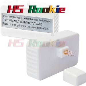 T04D1 유지 보수 상자 폐 잉크 탱크 칩 리셋 터 엡손 L6490 XP-5100 WF-2861
