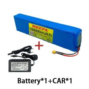 오토바이 및 스쿠터용 배터리, 10S3P, 36V, 100000mAh, 18650, 이온 에디, 고출력 용량