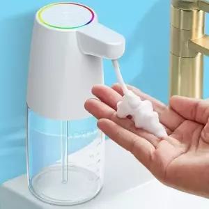 450ml 핸드워시 자동센서 거품 디스펜서 usb 펌핑용